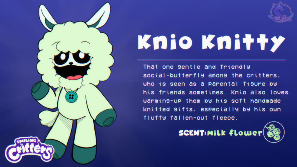 Knio-My Smiling Critters/Poppy Playtime OC(2023)